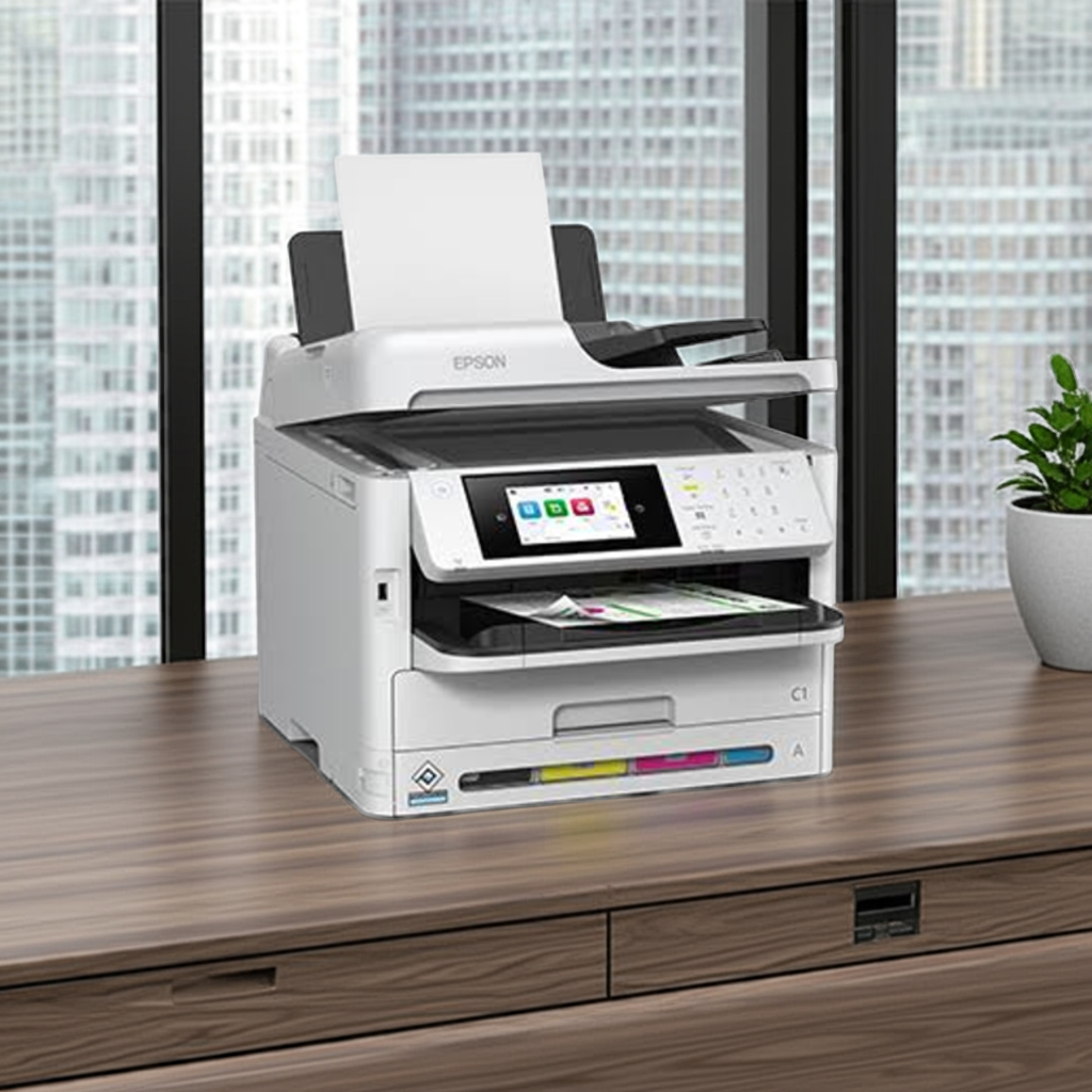 Multifuncional Epson Pro WF-C5890 Colorida (Jato de Tinta/ Fax