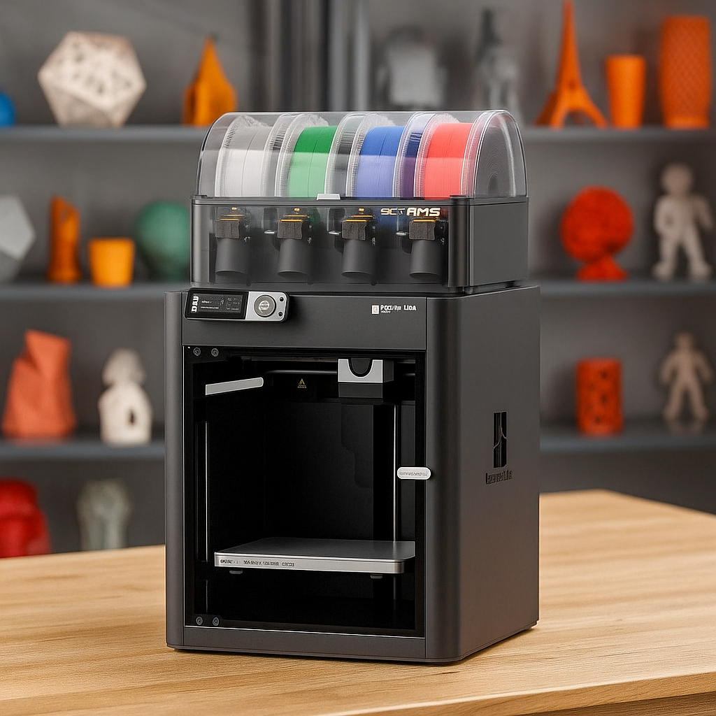 Impressora 3D Bambu Lab P1S + Ams (Combo) - Pf001-U+Sa001-Eu