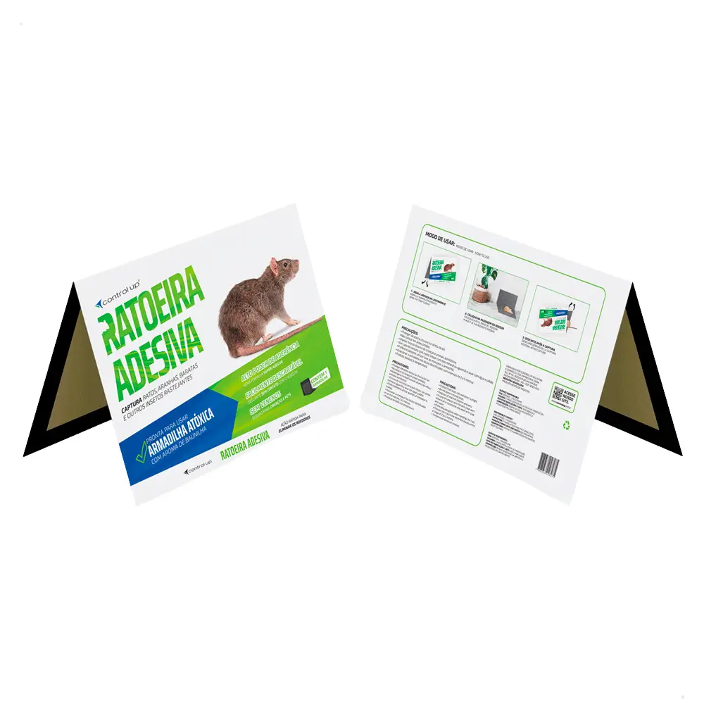 Ratoeira Adesiva Profissional Pega Cola Rato - Control Up