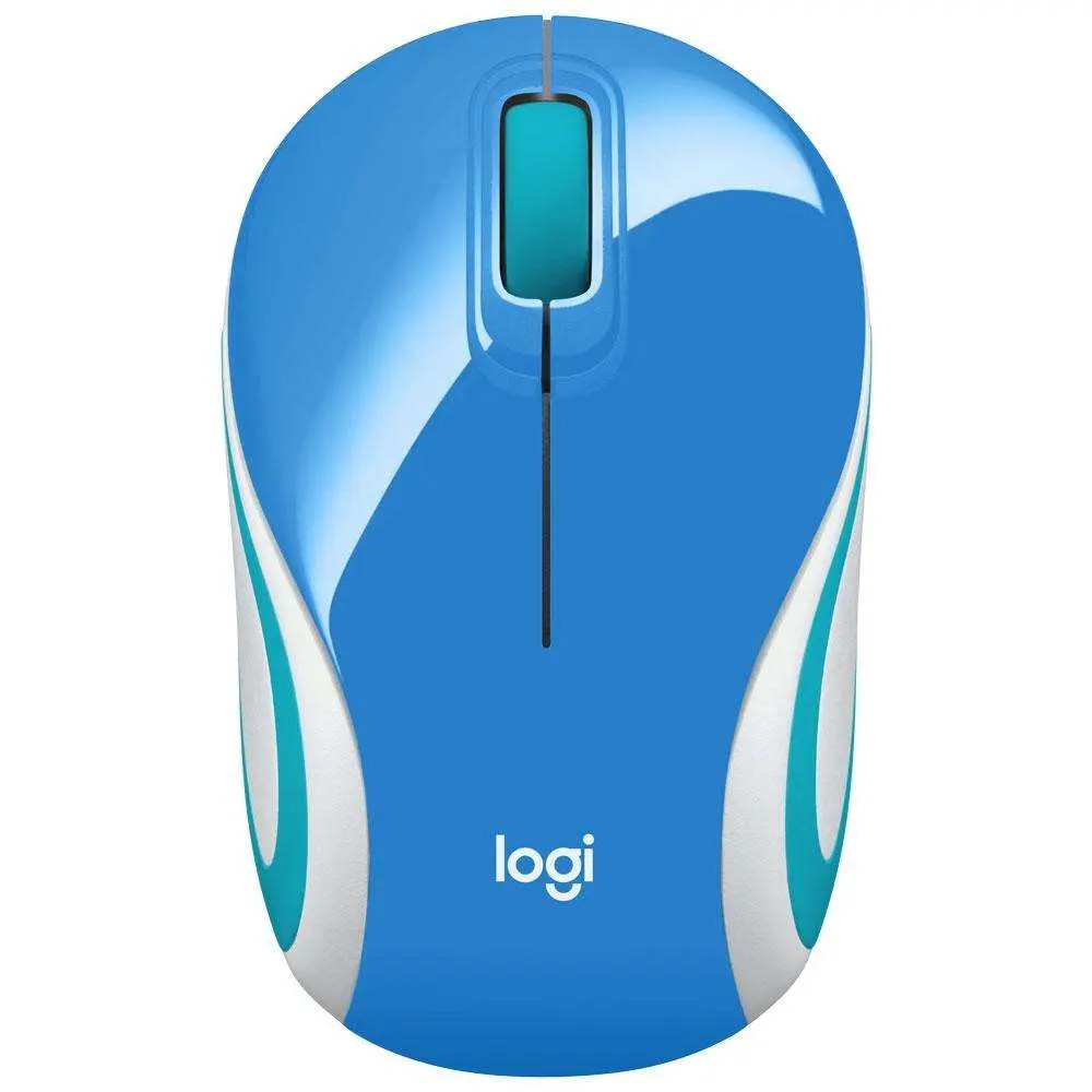 未開封 10個まとめて Logicool Mouse+II SM-33R Mini Mouse sem fio Logitech M187 Azul | Compacto e Versátil