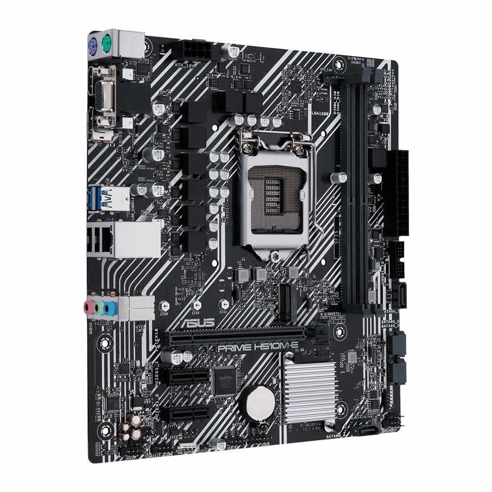 Placa Mãe Asus Prime H510M-E LGA 1200 - Crystal Informática