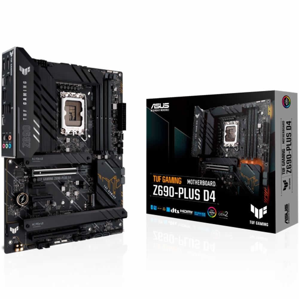 Placa Mãe Asus Prime Z690M-Plus D4 LGA 1700 12 Geração DDR4