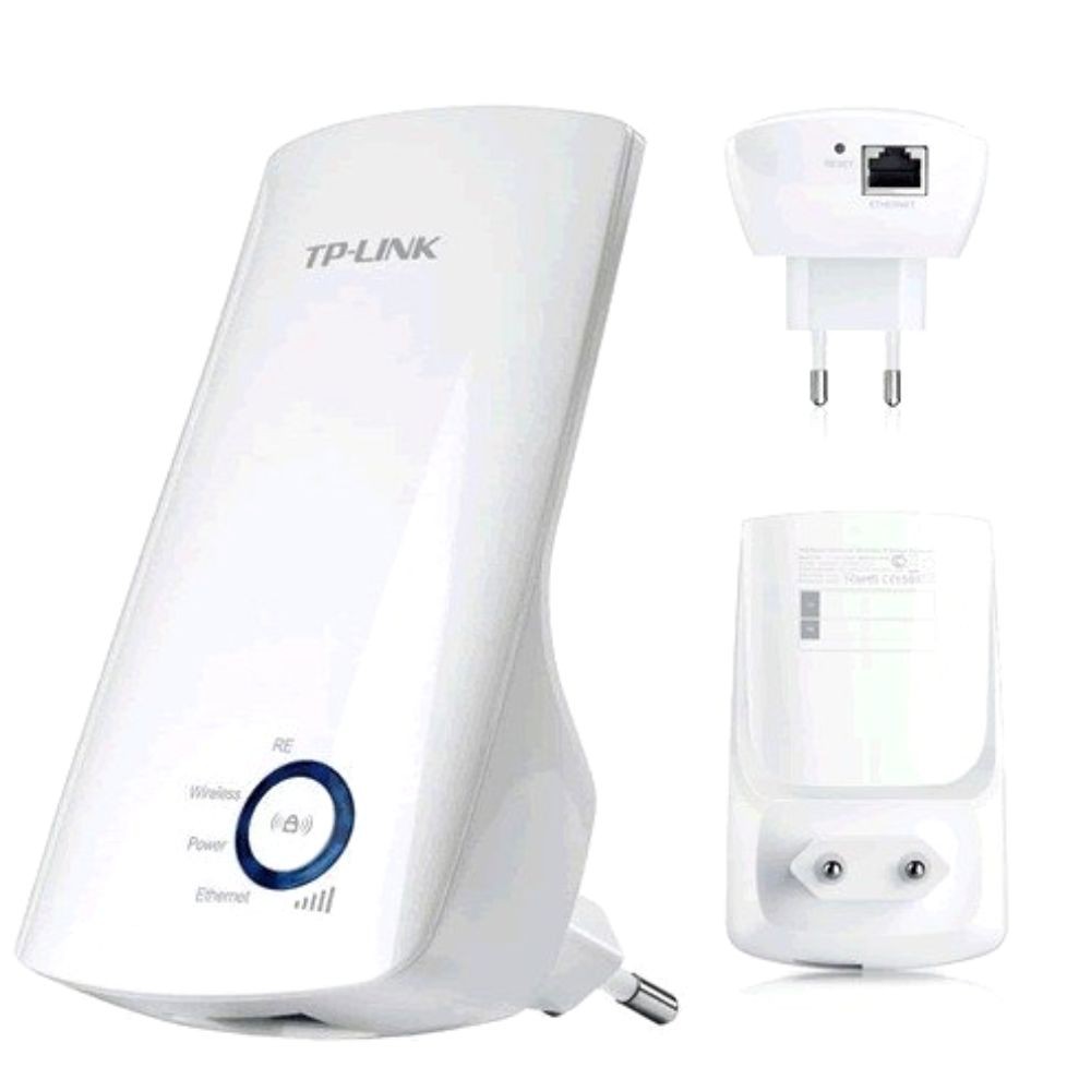 Repetidor Wi fi TP Link TL WA850RE 300 Mbps Crystal Informatica
