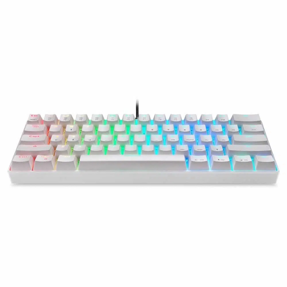 Teclado Mecânico Gamer Motospeed CK61 Essential - Crystal Informática