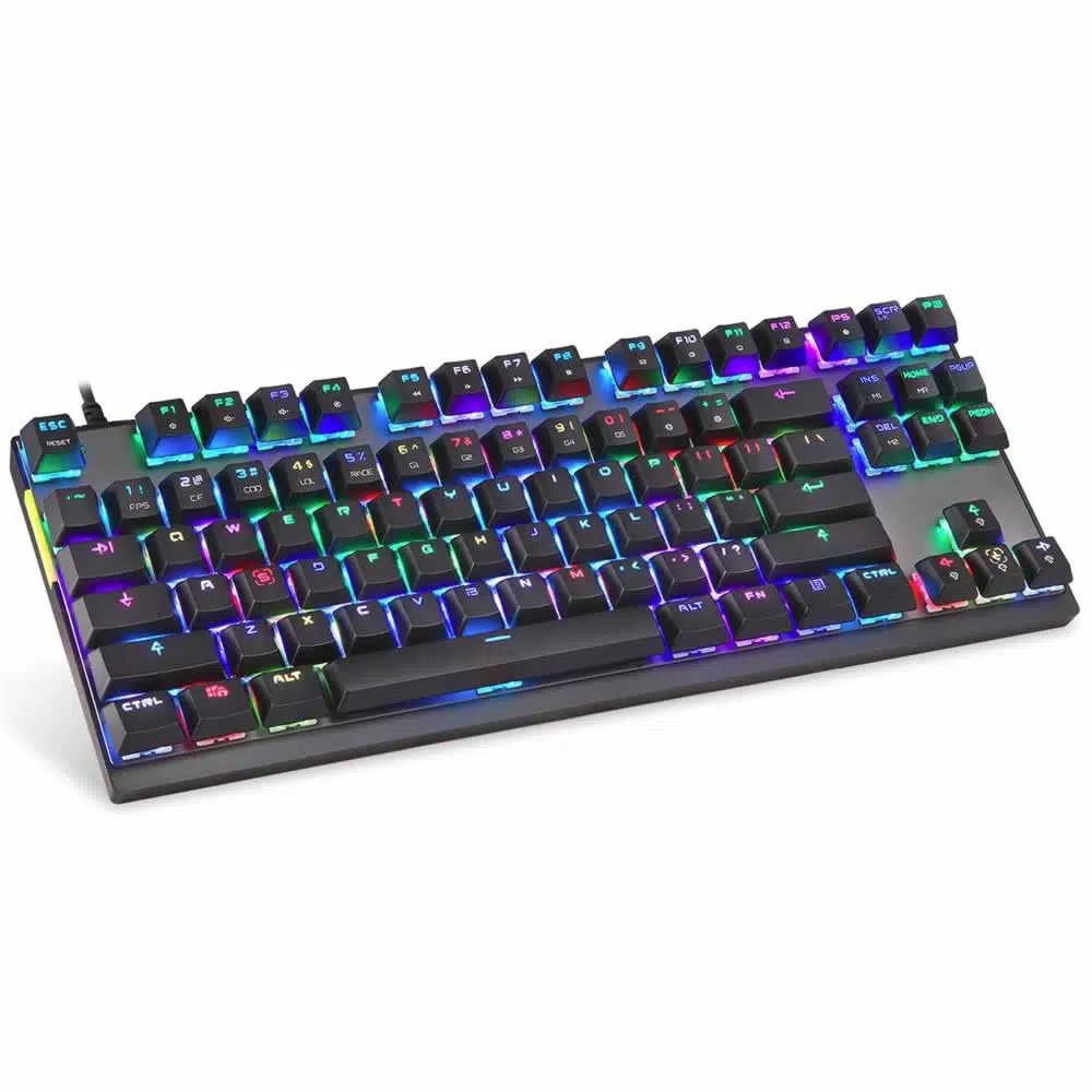 Teclado Mecânico Gamer Motospeed CK82, RGB, Switch Outemu