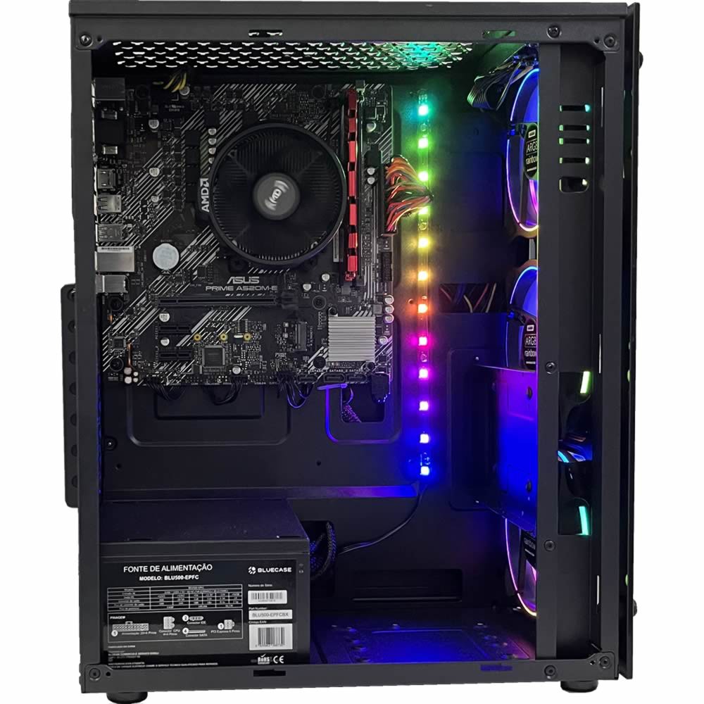 Computador Gamer Ryzen 7 5700G - Crystal Informática
