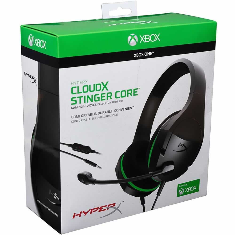 Headset Gamer HyperX CloudX Stinger Core Verde HX-HSCSCX-BK