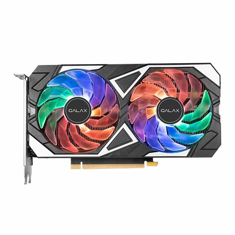 Placa de Vídeo Galax GeForce RTX 3050 35NSL8MD6YEX - Crystal