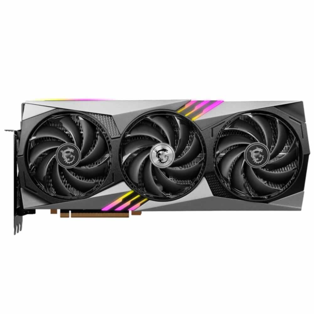Placa de Vídeo MSI NVIDIA GeForce RTX 4070 Gaming X Trio - Crystal