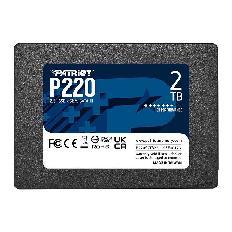 Patriot P210 2TB 2.5インチSSD SATA 未開封 SSD 2TB Patriot P210 | Upgrade de Velocidade para seu PC - Crystal