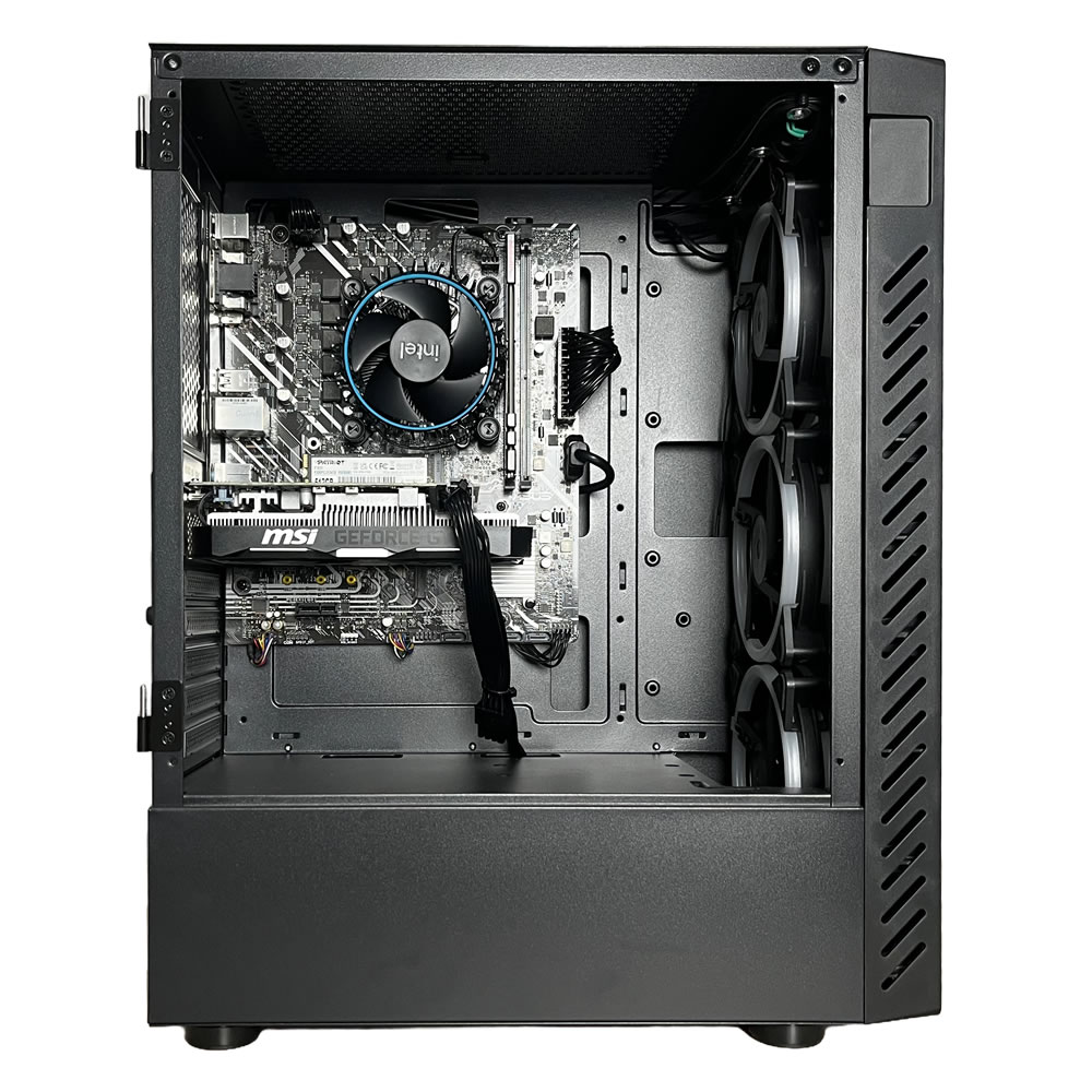 PC Gamer Crystal Intel Core i5 12400F NVIDIA GeForce GTX 1650