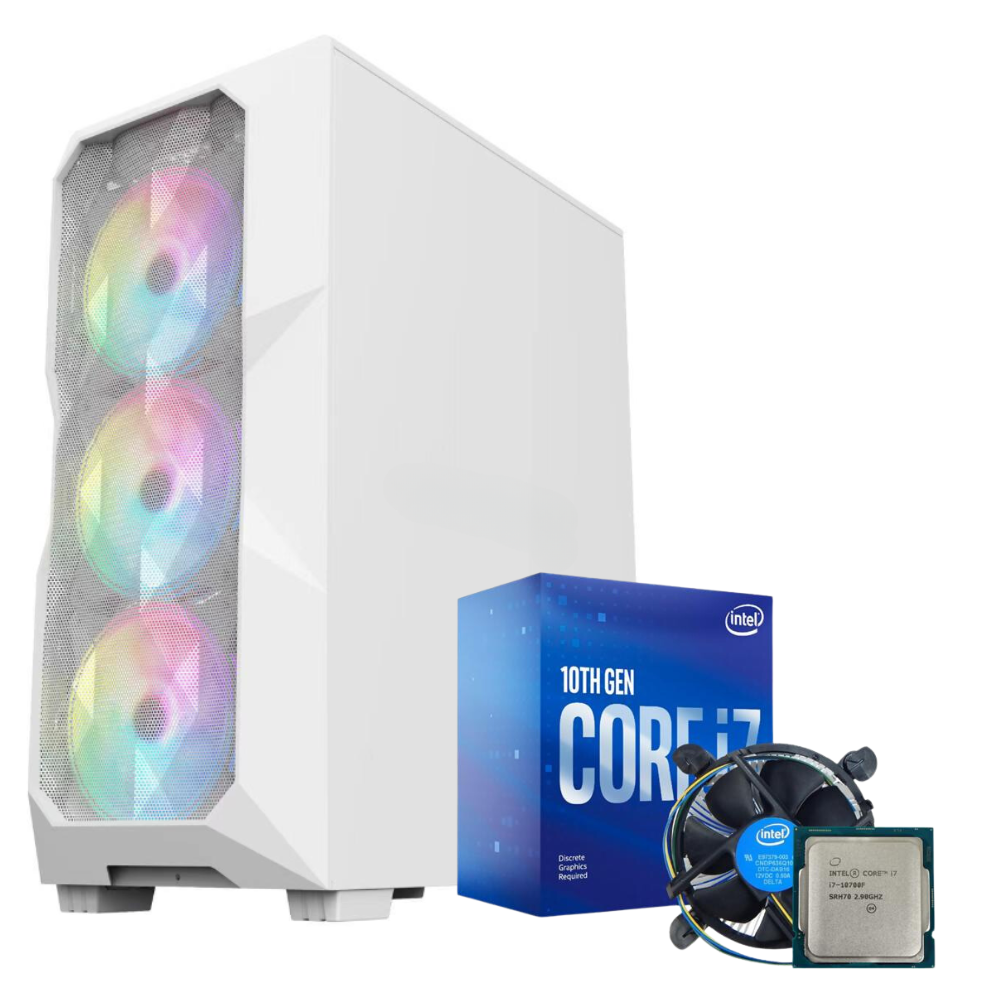 PC Gamer Crystal Intel Core i7 10700F GTX 1660 - Crystal PC Gamer Crystal Intel Core i7 10700F GTX 1660 - Crystal