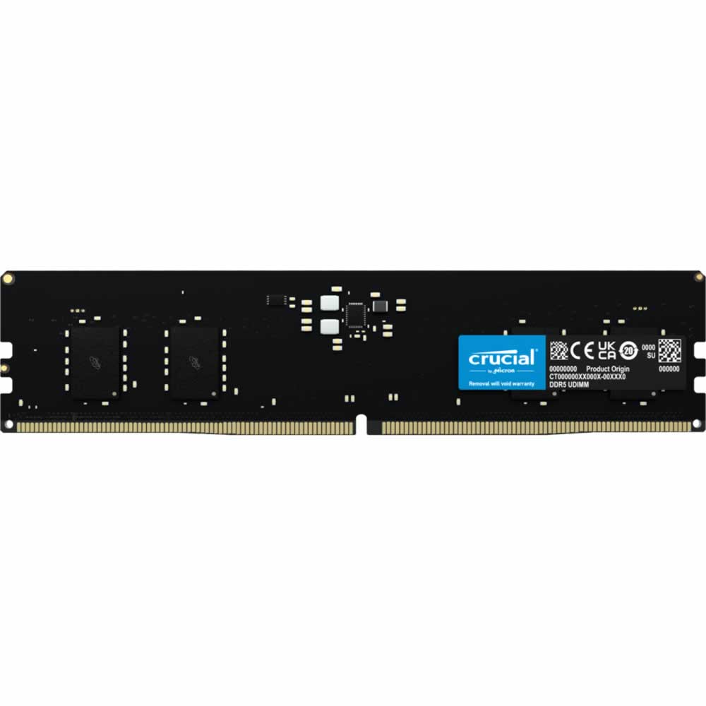 Memoria 8GB DDR5 4800MHZ 1.1V Crucial Desktop - CT8G48C40U5