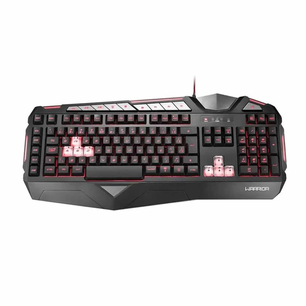 Warrior Morani TC209, semi-mecânico, ergonômico, LED - Crystal