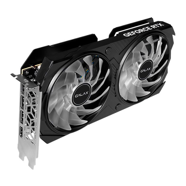 GALAX GEFORCE RTX 4060 Ti 本体 Placa de Video Galax GeForce RTX 4060 Ti EX 1-Click OC - Crystal
