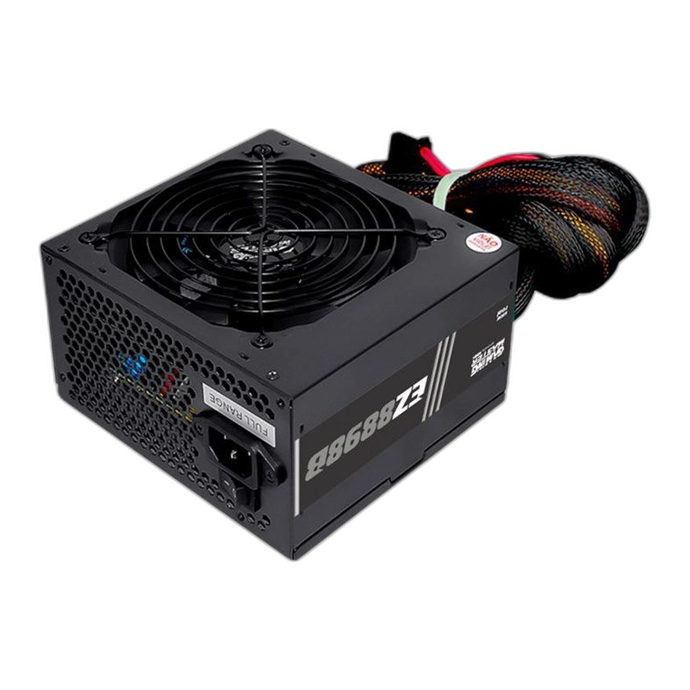 Fonte Gamer 600W K-mex 80 Plus Bronze - Eficiência e Potência