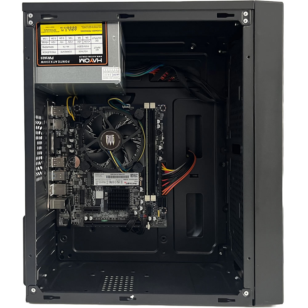 Computador Crystal i5-4570 8GB SSD NVMe 240GB | Compacto e Rápido