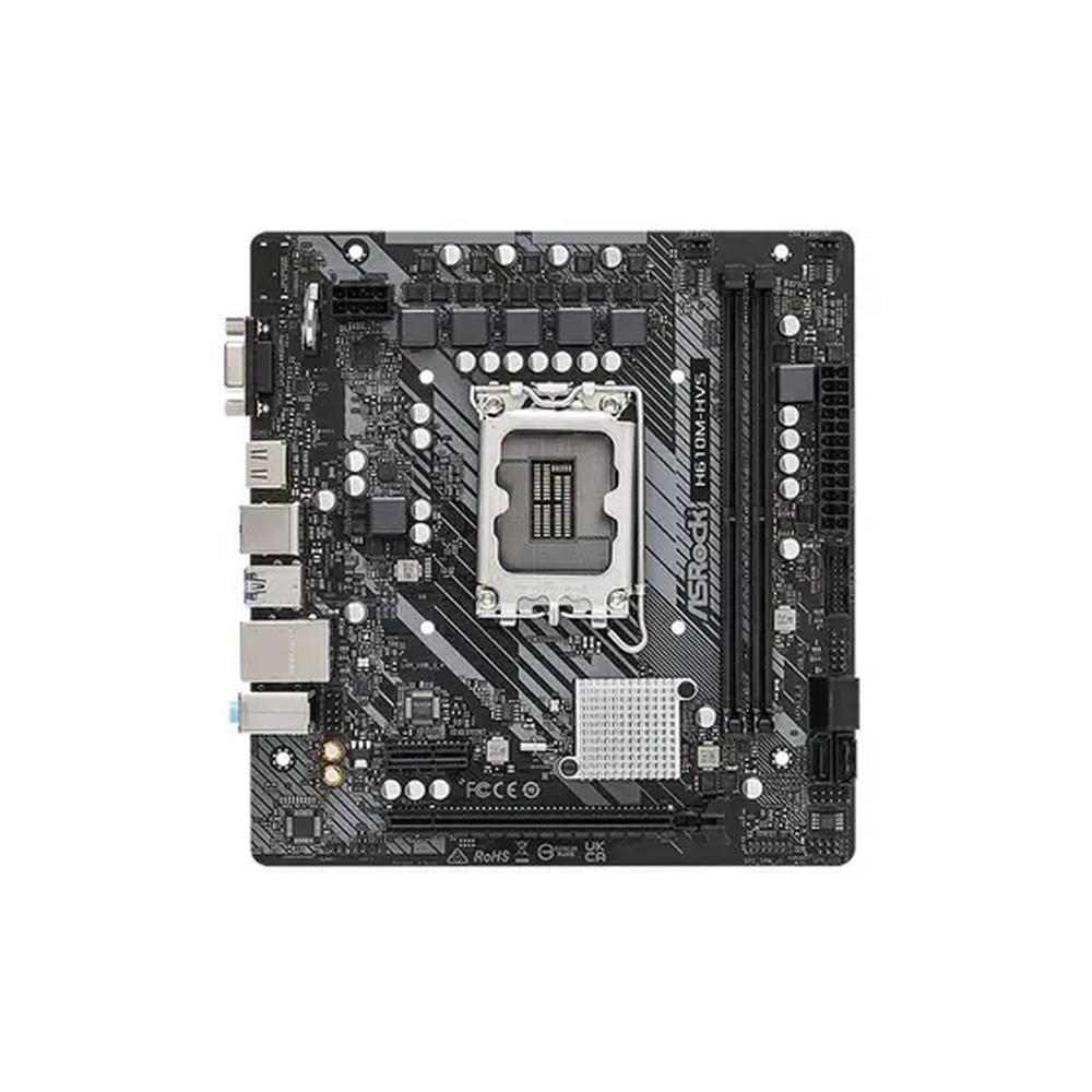 Placa Mãe ASRock H610M-HVS LGA 1700 - Desempenho e Confiabilidade