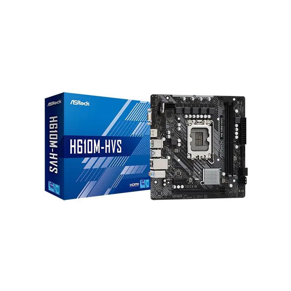 Placa Mãe ASRock H610M-HVS LGA 1700 - Desempenho e Confiabilidade