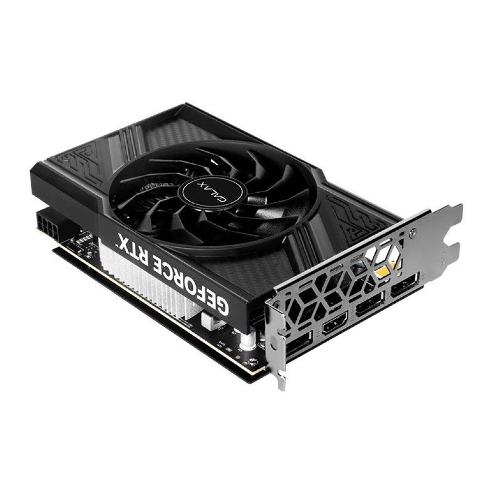 Placa de Vídeo Galax RTX 4060 1-Click OC 1X 8GB GDDR6 - Crystal