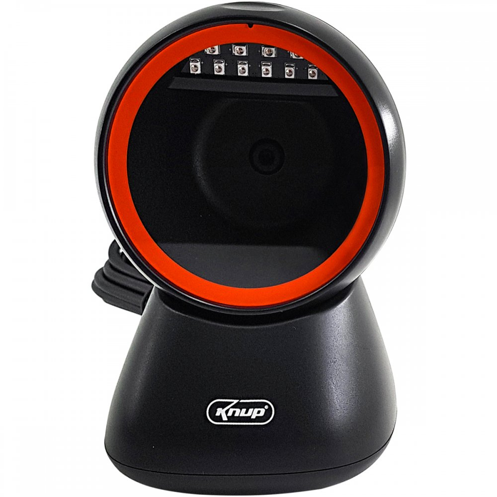 Leitor Código de Barras Knup KP-LE709 1D 2D CMOS USB QR Code