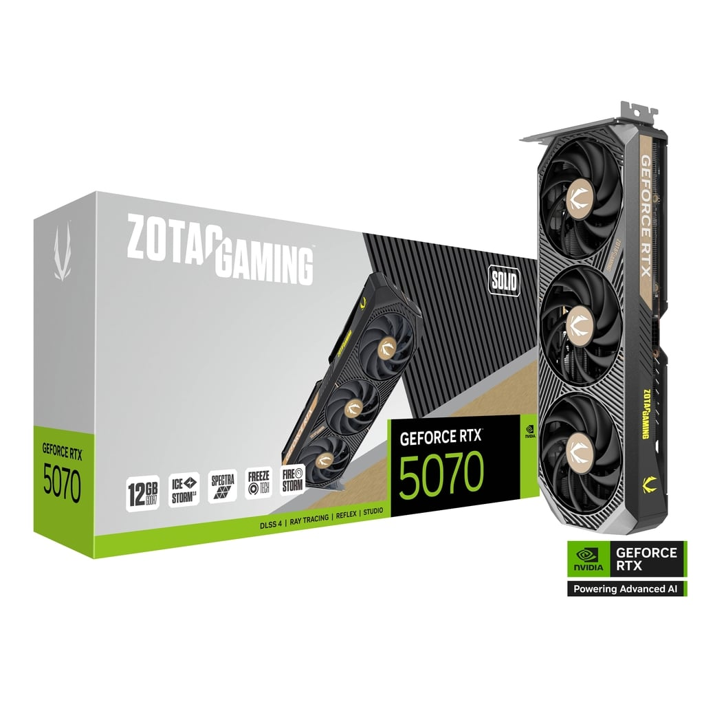H*n様 ZOTAC GeForce RTX 5070 Ti SOLID SFF ZOTAC GAMING GeForce RTX 5070 Ti SOLID SFF | ZOTAC