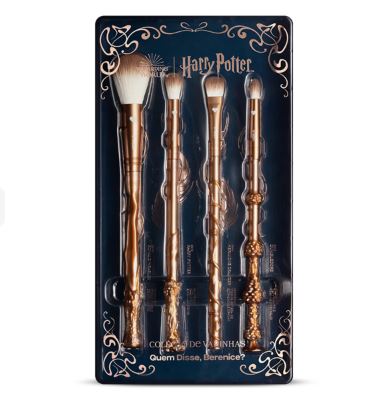 Makeup Brushes Pinceles De Harry Potter Kit De Pincéis Para