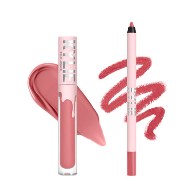 Lip combo Kylie Jenner Cor 302 Snow Way Bae (2 itens) #progressiva