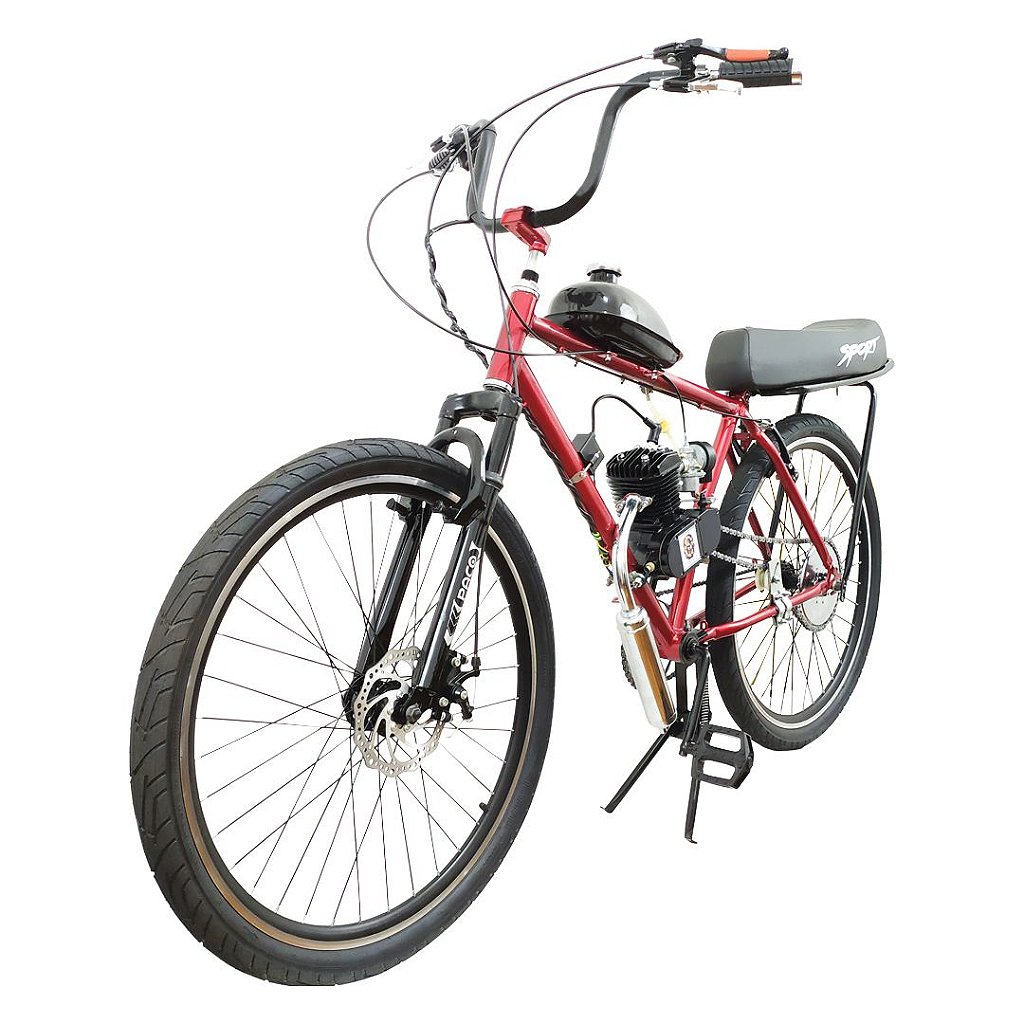 bike aro 26 com banco de mobilete