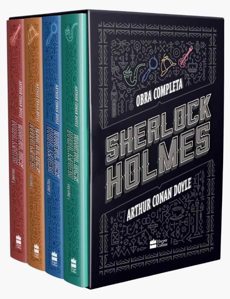 BOX SHERLOCK HOLMES - OBRA COMPLETA - Livros & Livros