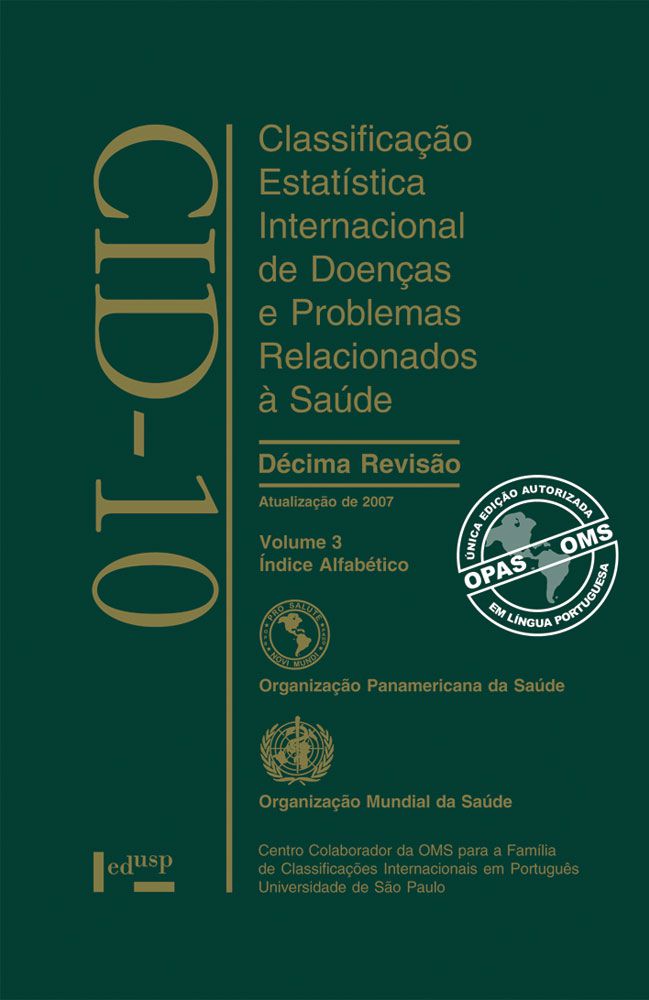 CID-10 VOL. 3 - VOL. 1 - Livros & Livros