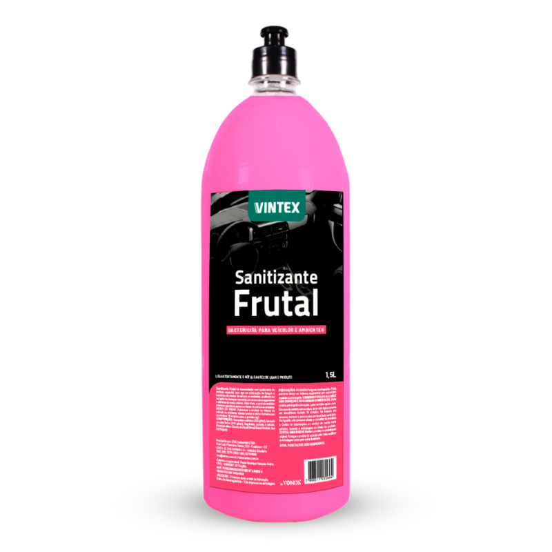 Sanitizante Aromatizante Frutal 1,5L Vintex - Cris Car Care