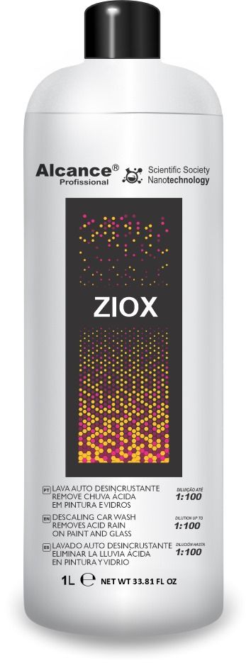 Ziox Shampoo Concentrado PH Ácido 1L Alcance - Cris Car Care