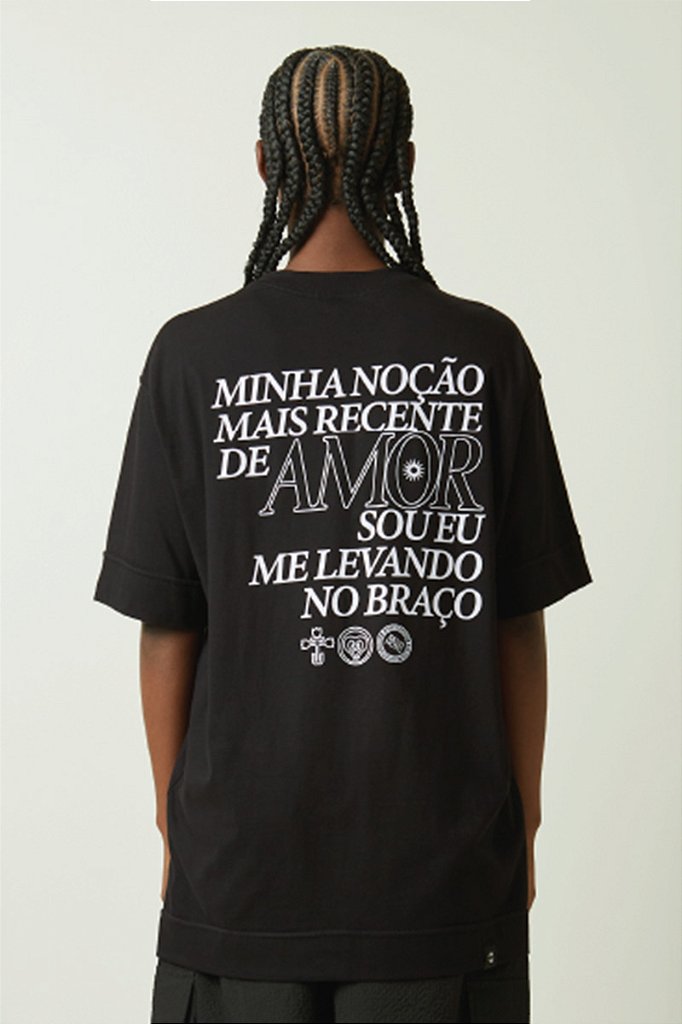 T-SHIRT ESCURO BRILHANTE - RICO DALASAM - CÏCLOarte