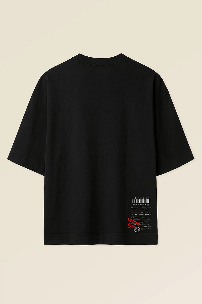 T-SHIRT OVERSIZED SUBMUNDO - CÏCLOarte