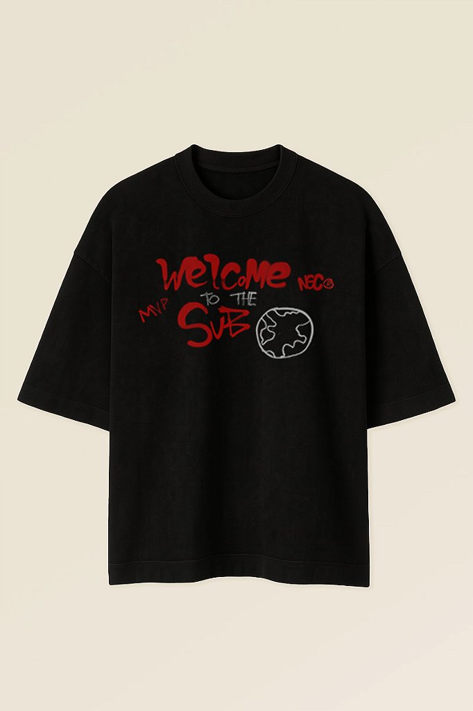 T-SHIRT OVERSIZED SUBMUNDO - CÏCLOarte