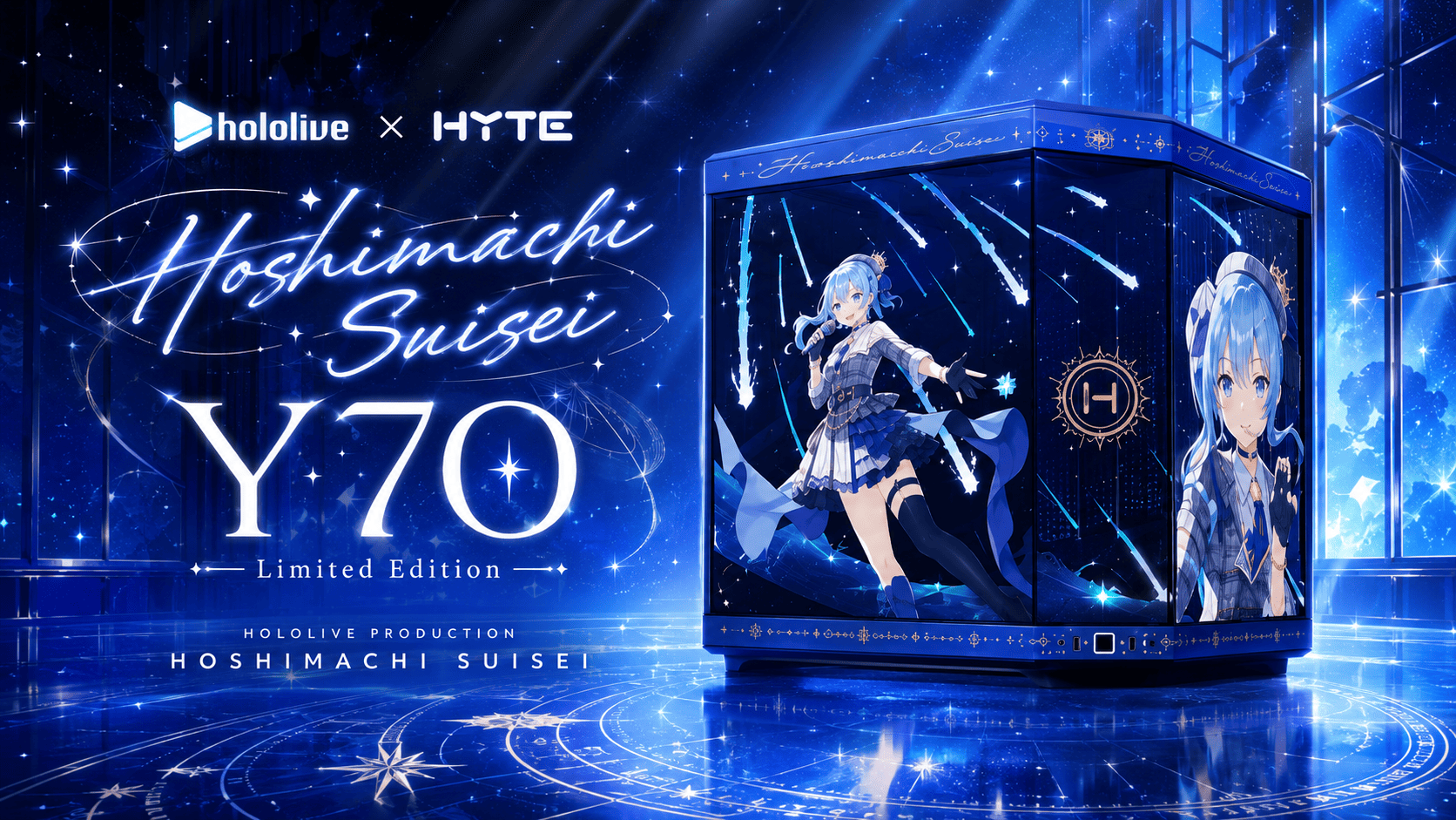 HYTE Y70 Hoshimachi Suisei Limited Edition