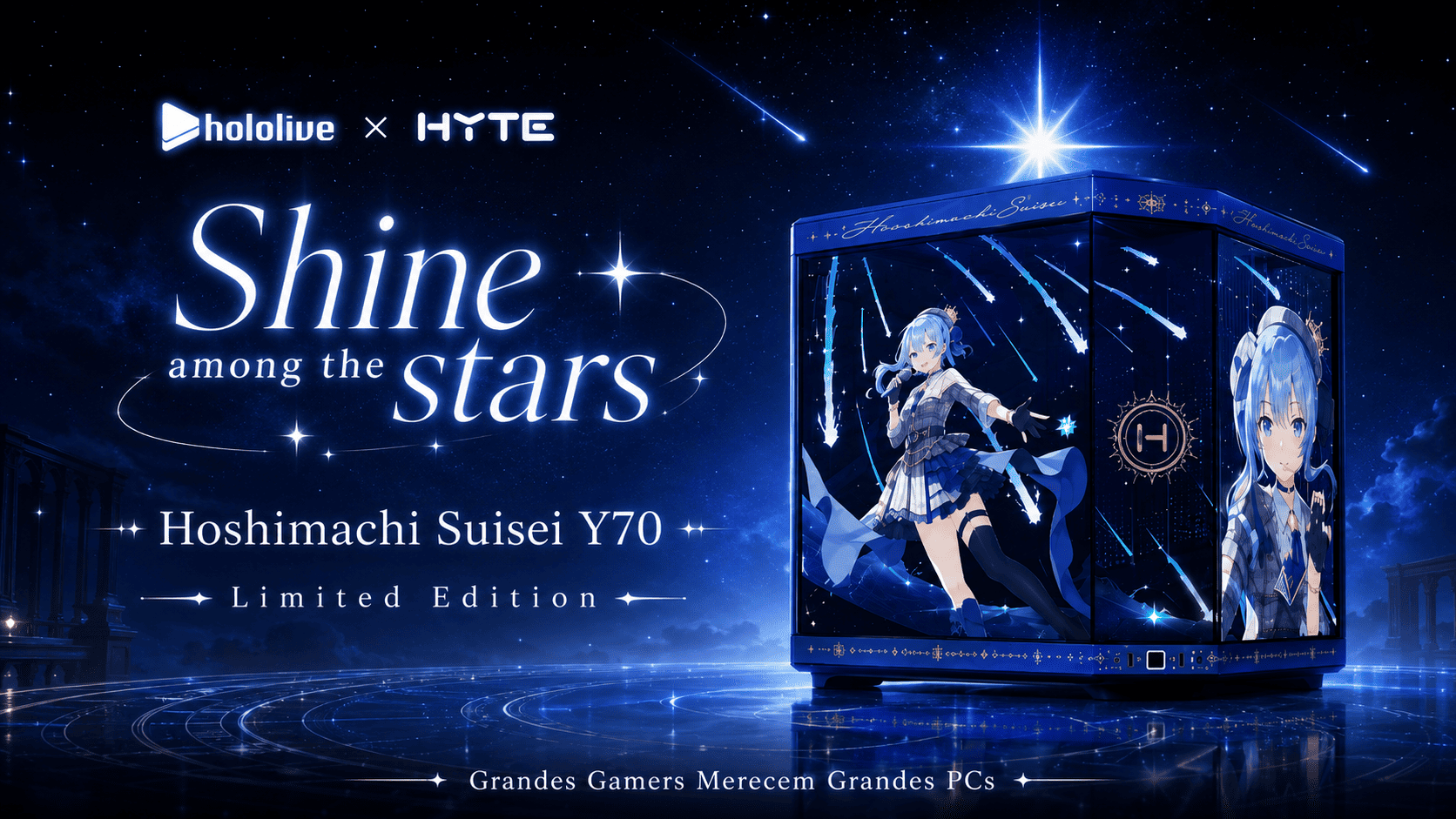 Shine Among the Stars - HYTE Y70 Hoshimachi Suisei