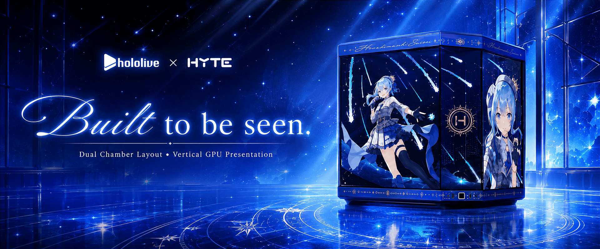 HYTE Y70 Hoshimachi Suisei - Built to be Seen