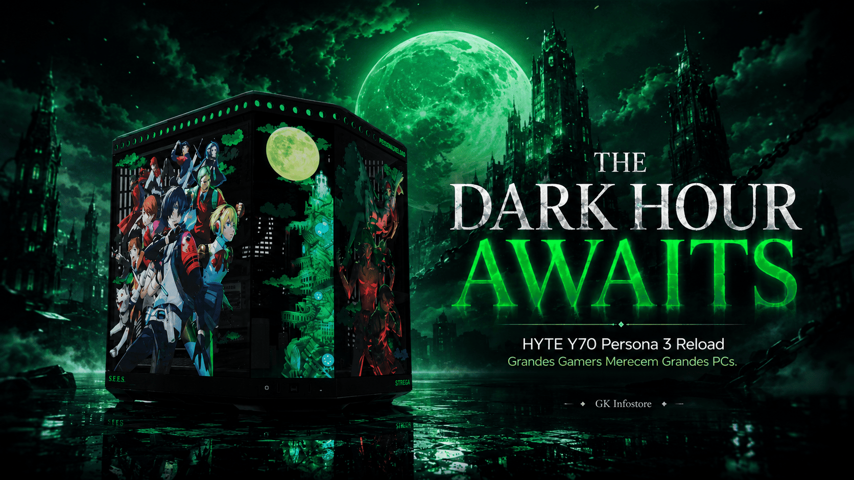 The Dark Hour Awaits - HYTE Y70 Persona 3 Reload