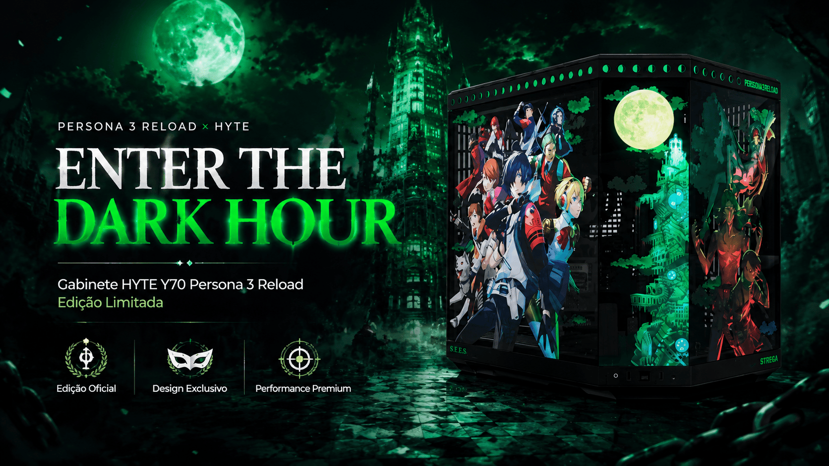 HYTE Y70 Persona 3 Reload - Enter the Dark Hour
