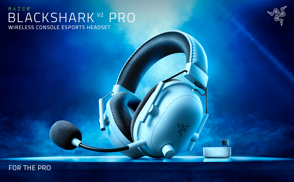 razer blackshark v2 wireless esports pro gaming headset headphones console playstation ps5 PC Mac 