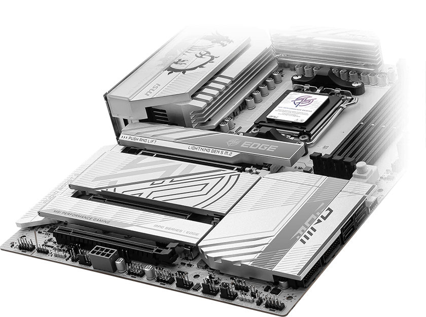 Placa Mãe MSI X870E Edge TI WiFi DDR5 AM5 ATX | GK Infostore