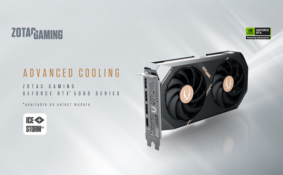 GPU de resfriamento avançado com IceStorm 2.0, melhor para jogos 4K/VR