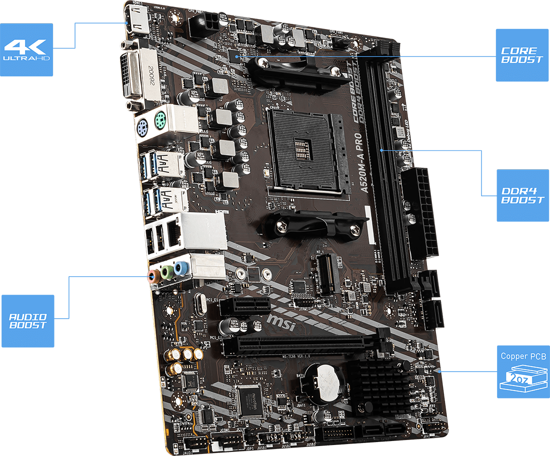 MSI A520M-A PRO