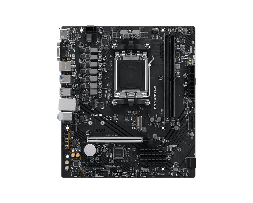 MSI PRO A620AM-B EVO - detalhe