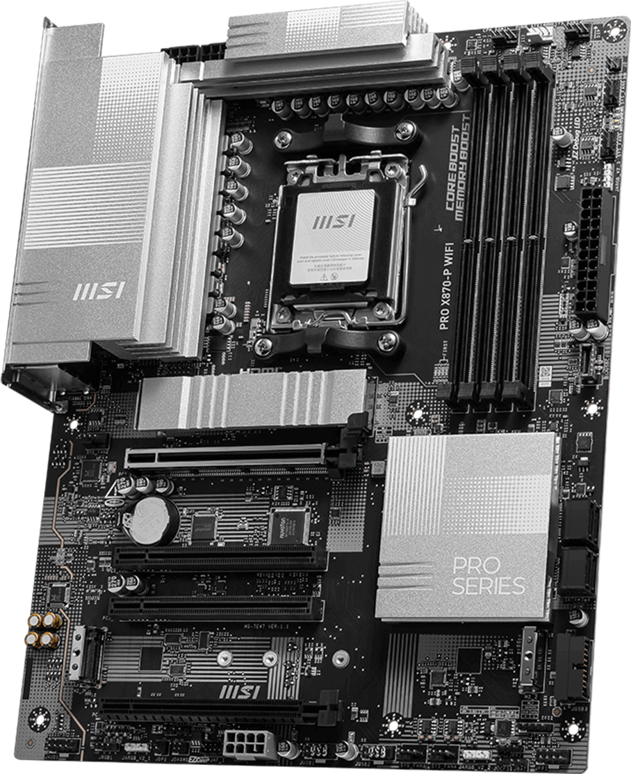 Placa Mãe MSI PRO B840-P WiFi DDR5 AM5 ATX