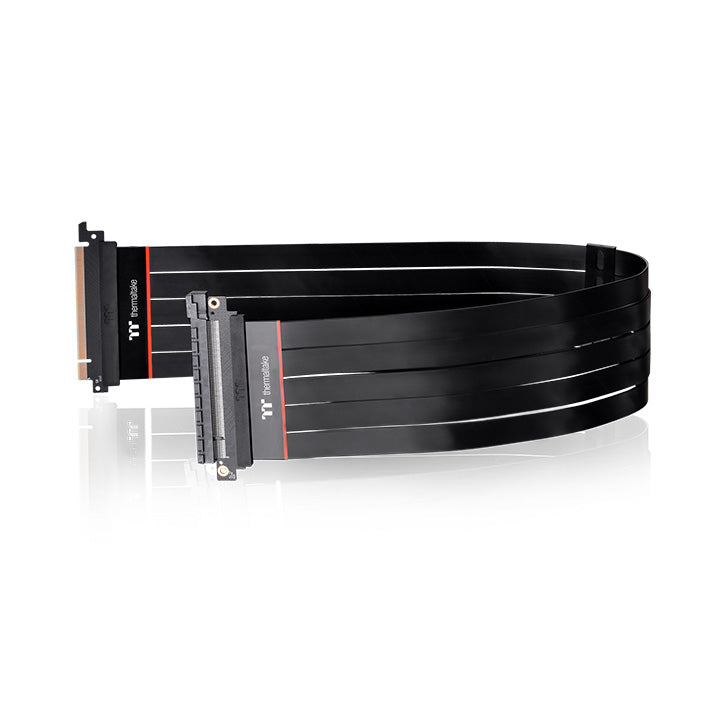 Detalhe do cabo extensor PCI-E 4.0 Thermaltake