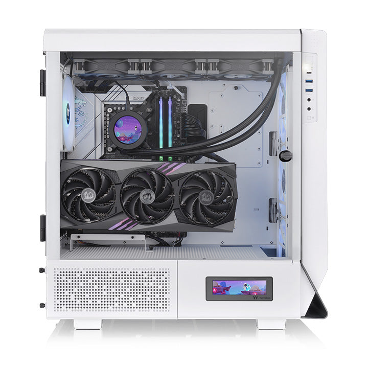 Painel LCD Thermaltake Ceres Snow Branco