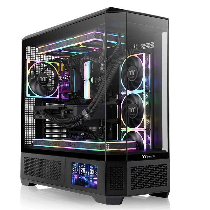 Painel LCD Thermaltake View 600 Preto